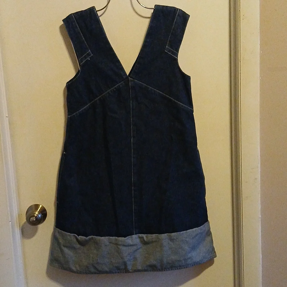 COS Dark Blue Denim Dress - Picture 1 of 2